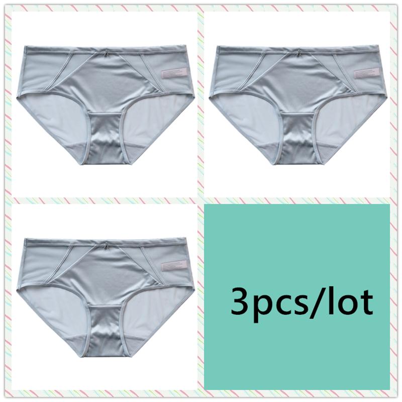 Underwear Mesh Women Low Waist Briefs Breathable Comfortable Panties Female