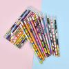 12/24Pcs Easter Wooden Pencils Cartoon Rabbit Egg Writing Pencil Gift Kids Birthday Easter Party Favors Goodie Bag Pinata Filler