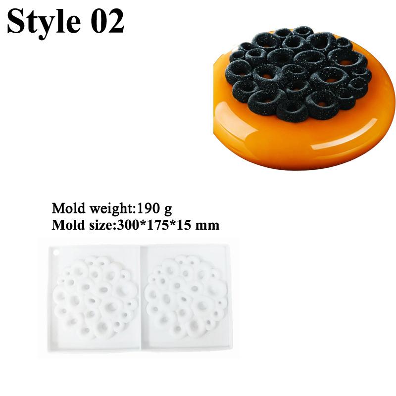 

Формы для торта круглые квадратные или прямоугольные текстуры силиконовые формы для выпечки французских десертов инструменты для украшения муссов