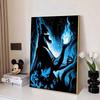Disney Diamond Painting Hercules Hades Theme Art Illustration Cross Stitch Hanging Printed Puzzle Mosaic Embroidery Home Decor 5D DIY Art New