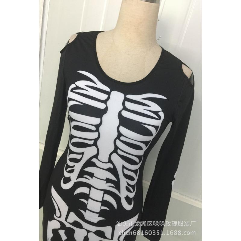 Vampire costume zombie costume halloween costume dark ghost bride witch princess skirt cosplay costume zombie costume