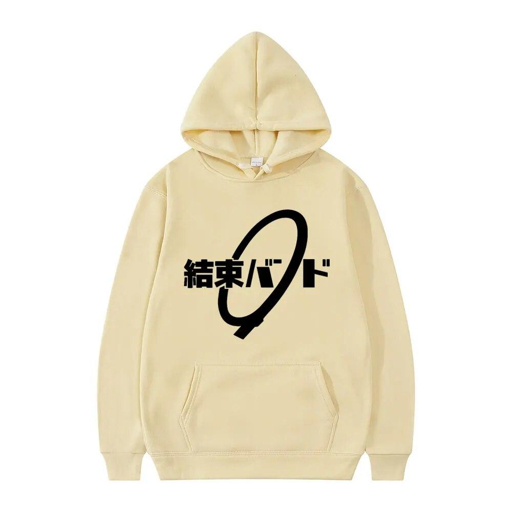 New Anime Bocchi The Rock Hoodies Graphic Print Unisex Women Hip Hop Hoodie Hooded Sweatshirts Pullovers Unisex Tracksuit Clothing