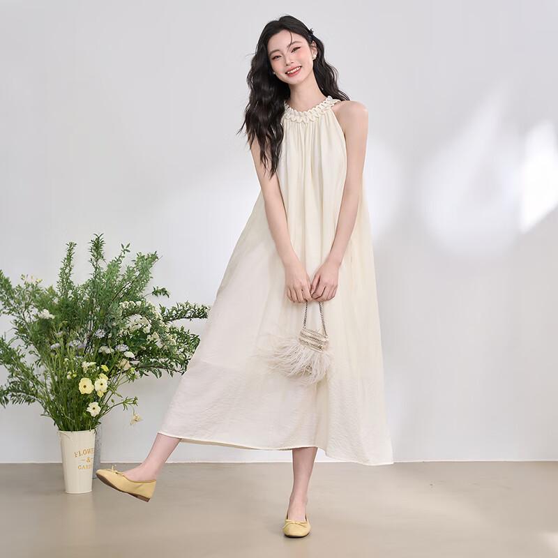 WESTSIDE Twist Knot Halter Sleeveless Maxi Dress