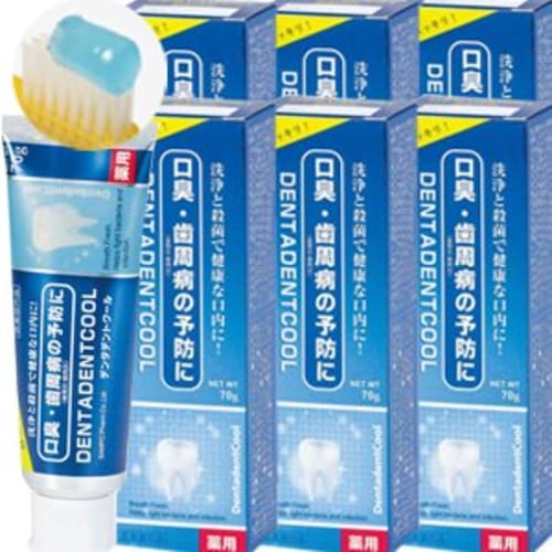 [6 Packs] Dentadent Cool 70g X 6 Packs (4961248007878)