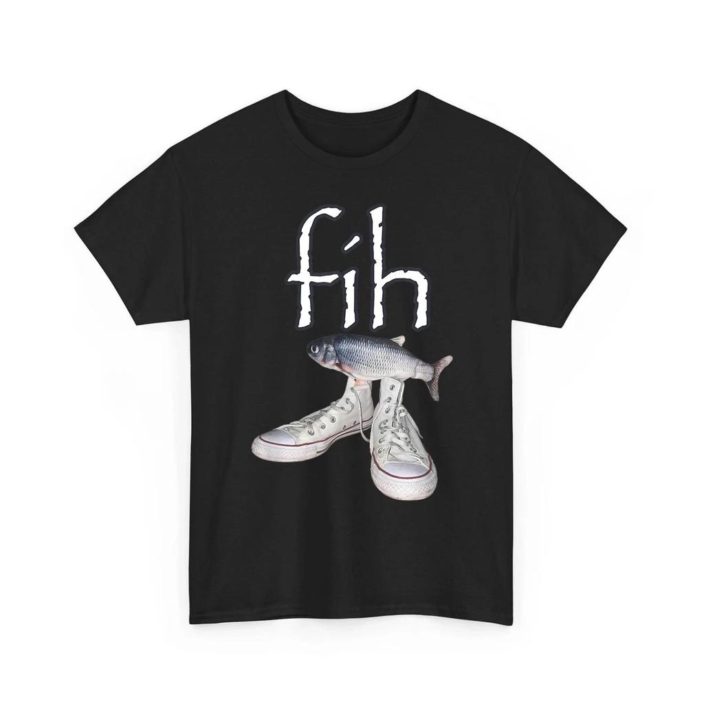 Fih Shoes Fish Funny Misspelled Fish Meme Fih Calling Humor Unisex T- Shirt
