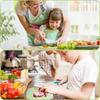 3Pcs Kids Knife Colorful Nylon Toddler Cook Knives Safe Baking Cutting Cooking