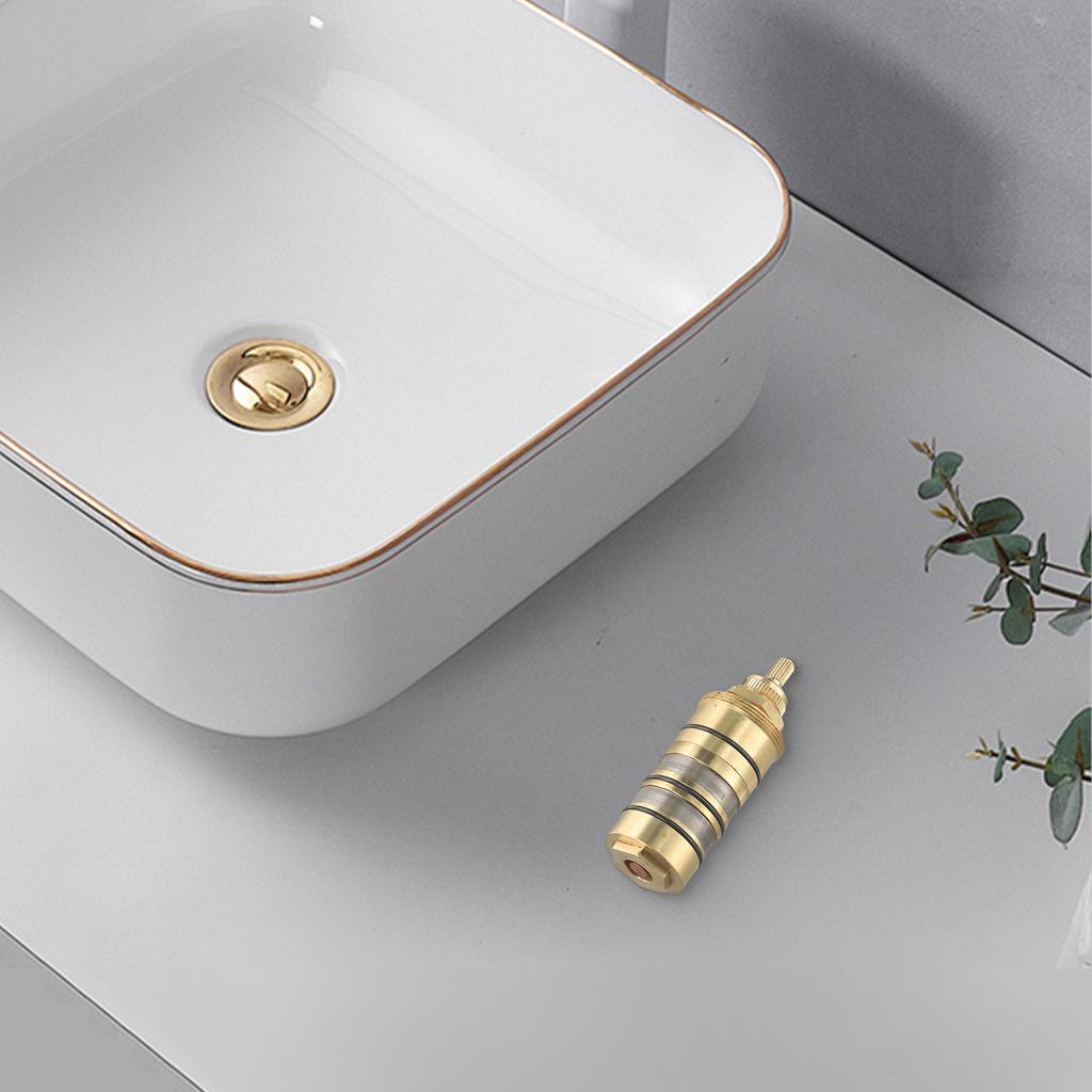 Brass Replacement Thermostatic Cartridge Shower Mixer Valve Bar Repair Kit Optimal Thermostat Performance Repair Kit