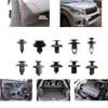 100Pcs Car Bumper Retainer Clips Automotive Body Trim Fixed Clip Auto Door Panel Push Pin Universal Vehicle Plastic Rivets Kit