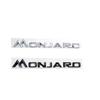 1Pc MONJARO Letter Badge Car Stickers for MONJARO Series Car Refit Monjaro Trunk Label Rear Boot Decals Emblem Car Accessories