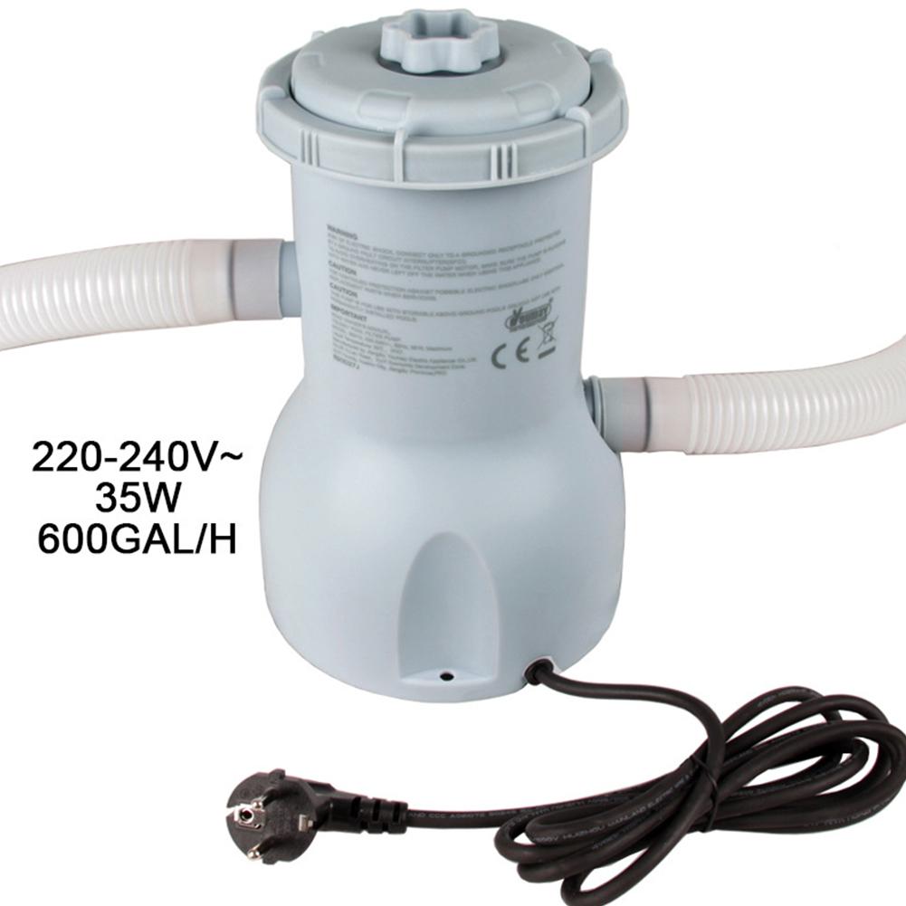 Pompa Filtro Piscina Pompa Filtro Piscina Riutilizzabile Pulitore Acqua Pompa Filtro Elettrica