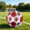 1PC Dark Compass Symbol Gothic Cross Symbolism Soccer Ball Size 5 Football Machine Sewn Indoor/Outdoor Universal Football Surprise Collection n143