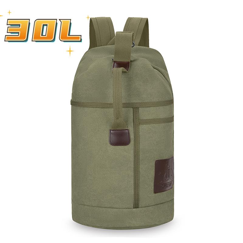 30L/60L Outdoorová sportovní taška Batoh Plátěné batohy Školní taška Turistika Cestovní batohy Bucket Bag