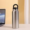 Thermos Sportivo Verniciato Acciaio a Doppia Parete 24oz/700ml Borraccia Sottovuoto per Acqua Supporto Magnetico per Telefono