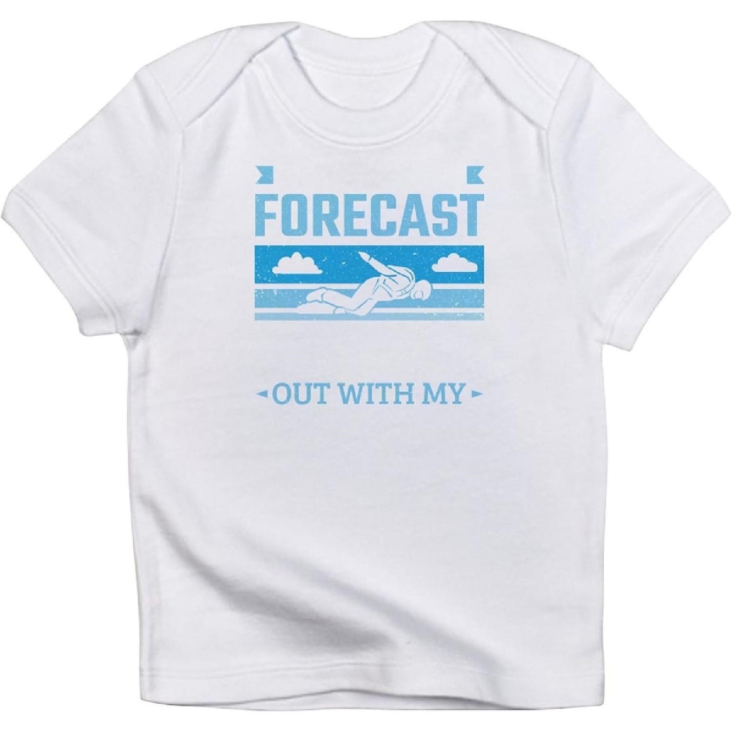 CafePress Skydiver Hanging Out with My Parachute Sky T Shirt Cute 100% Cotton Infant Graphic T-Shirt S