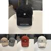 Letter Embroidered Cotton Cap For Spring To Autumn Sun Protection And Style