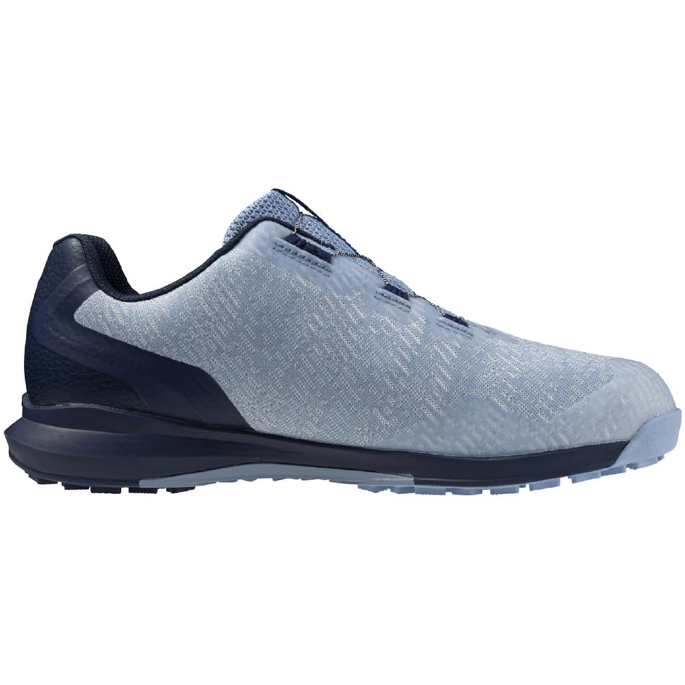 Mizuno Nexlite Energy Ltd. Men's Golf Shoes, Light Blue, Size 26.0 cm, 4E, Lightweight, Wide Grip, Waterproof, Boa Mesh