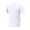 Li Ning Casual Sportswear Unisex White Short Sleeved Shirt+Black Shorts AATU015-5