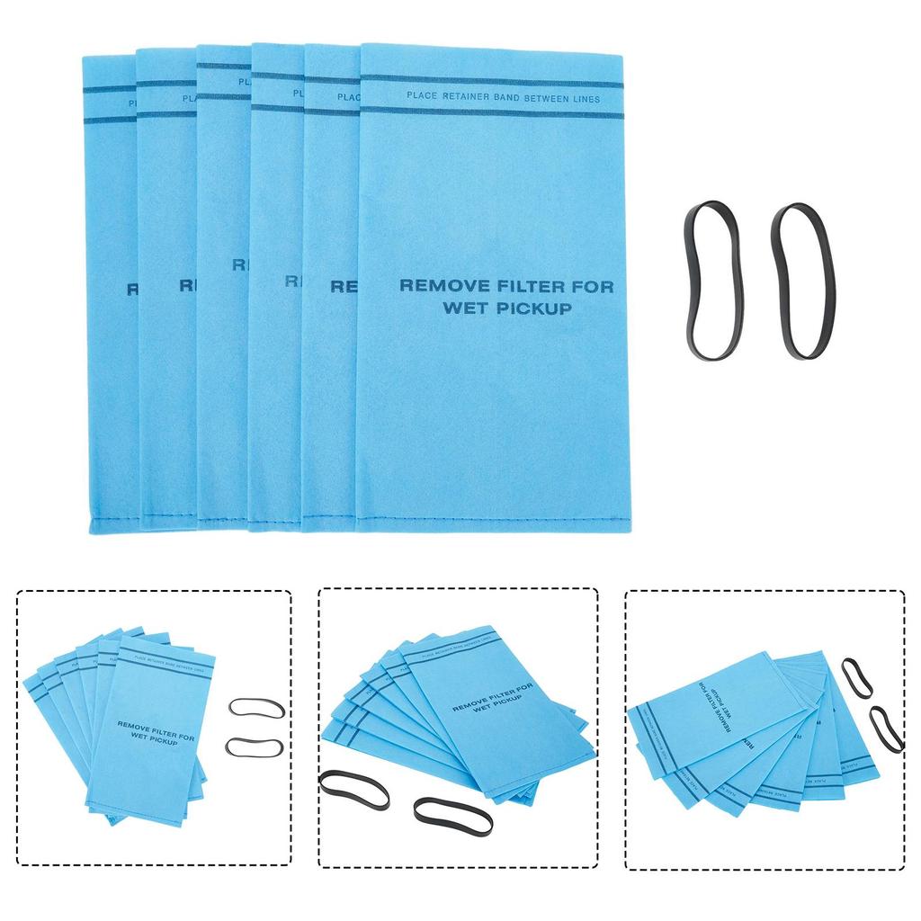 Filter Bags Fit 2.5 Gallon Vacuum For 4 Gallon WS0400SS.