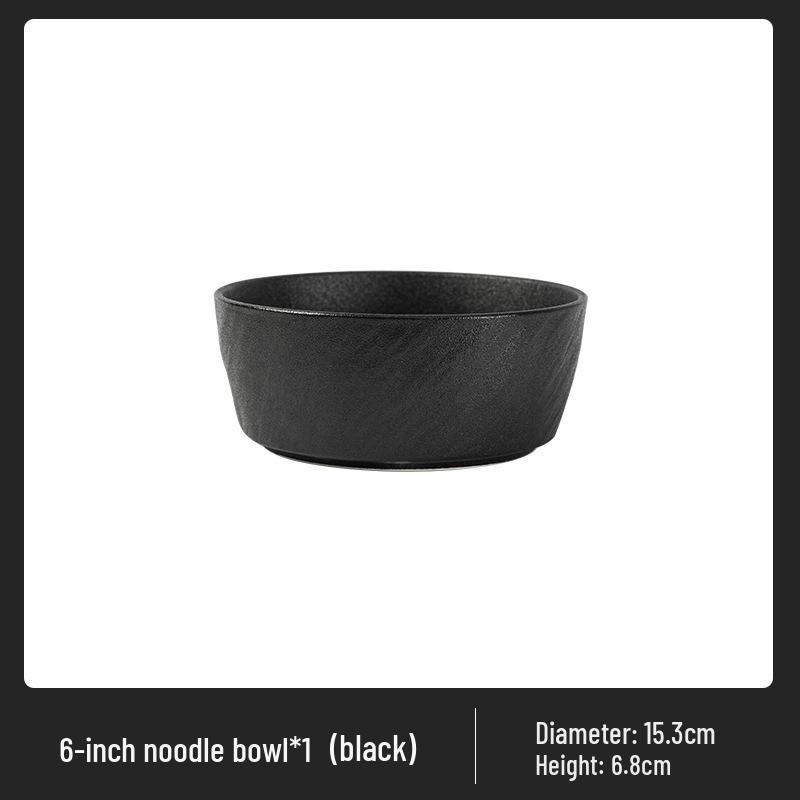 Simple Ceramic Bowl and Plate Set - Jingdezhen 2025 Collection
