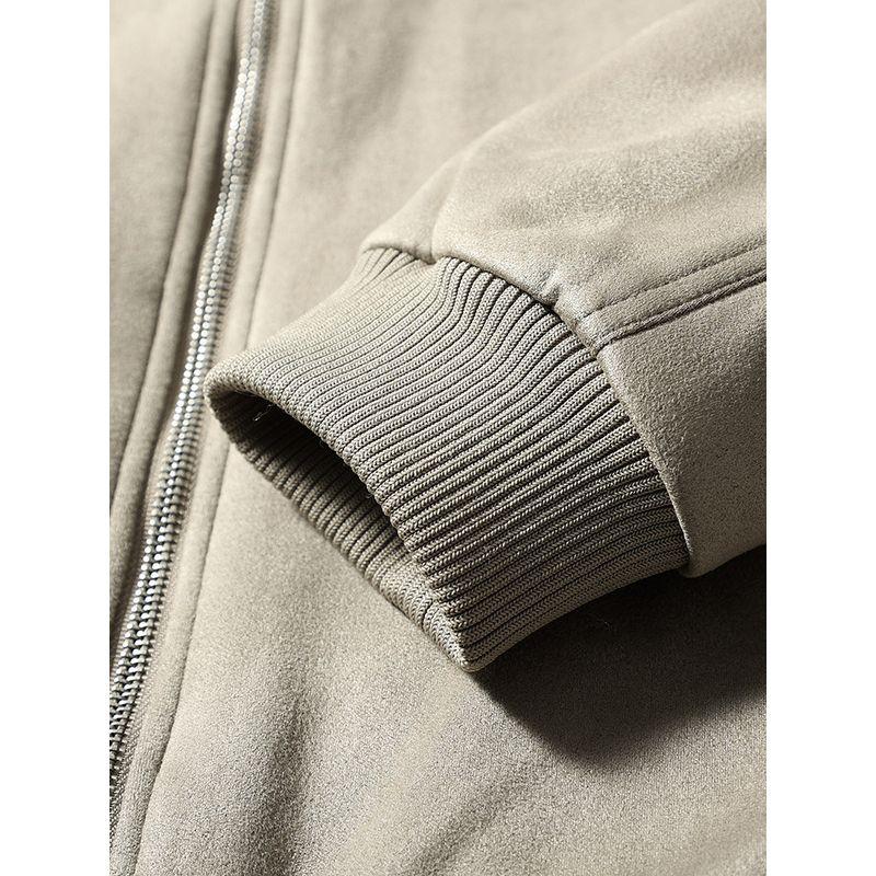 Maillard Suede Two Cotton Outwear Men Fall and Winter Retro Lapels Workwear Cotton Coat Export Men's Cotton-Padded Clothes Jacket