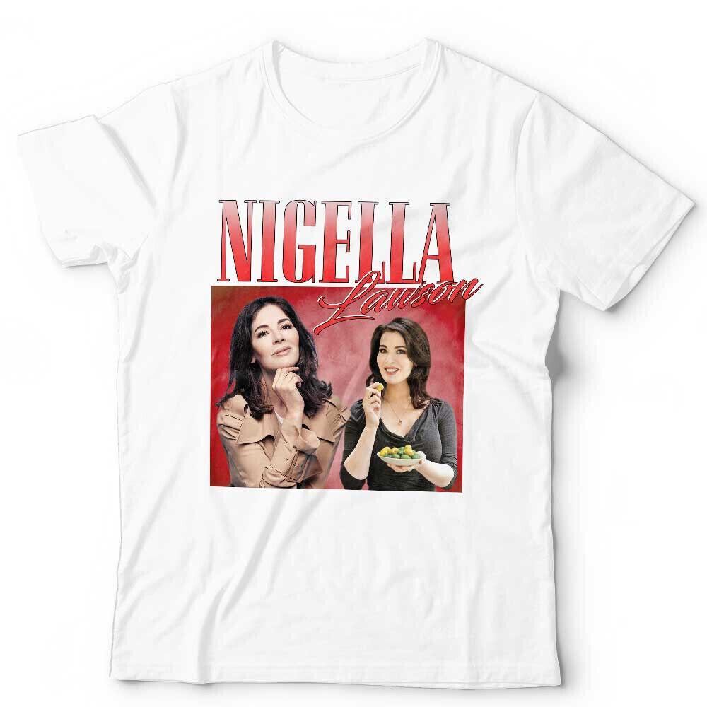 Nigella Lawson Tshirt Appreciation Unisex Throwback Homage Funny Cook Stag Hen