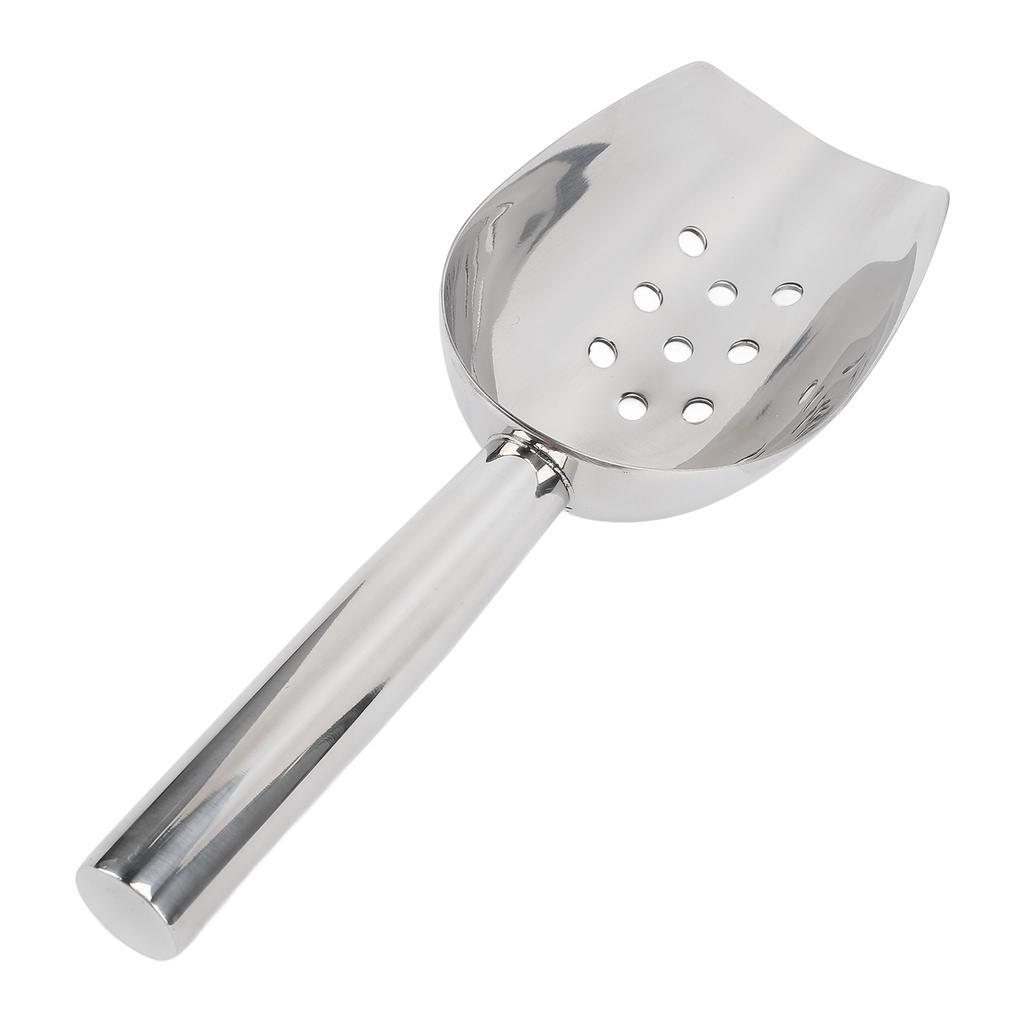 Ice Scoop Stainless Steel Thickened Multifunctional Food Scoop for Flour Grain Teas Kitchen Tool
