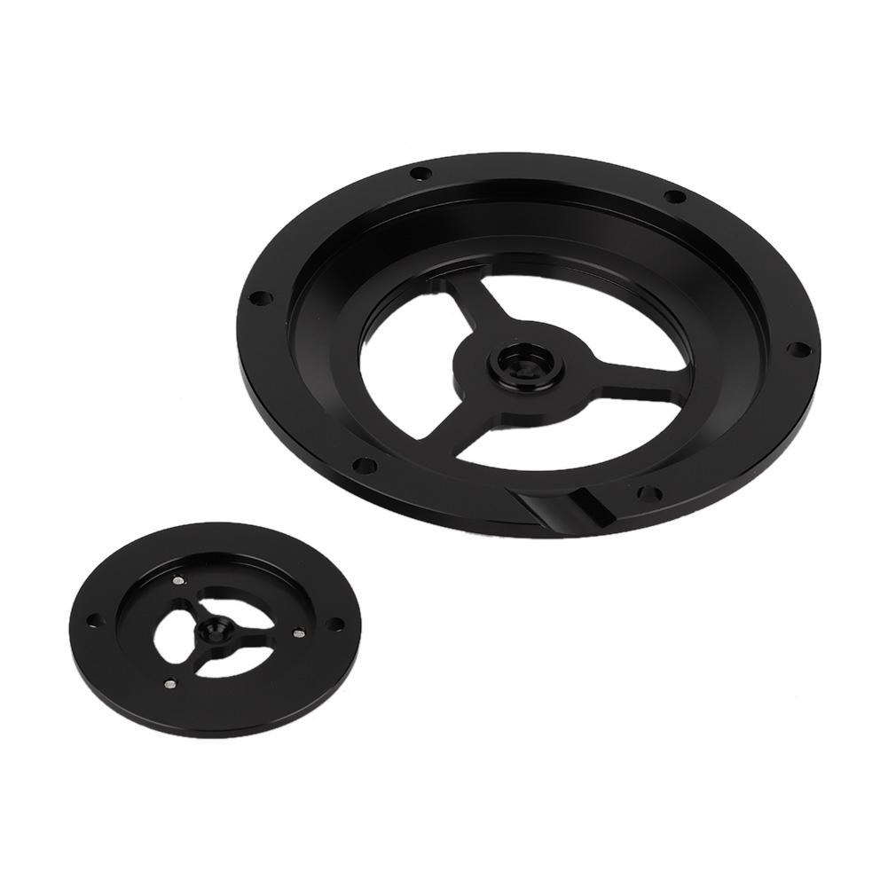 Aluminum Motorcycle Derby Cover Timing Timer Covers Set for XL XR 883 1200(black)