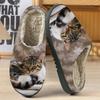 Casual Cotton Shoes - Cute Cartoon Home Slippers for Both Men and Women
