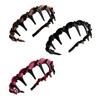 Rhinestone Hairband Elegant Vintage Non Slip Hair Hoop for Women Girls Fashionable Bridal Hair Accessory