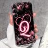 For Realme C71 C67 C65 C63 C61 C55 C53 C35 C85 Pro C75 C75x Phone Case Pretty Love Heart Letters Soft Housing Transparent TPU Silicone Anti Drop Shell