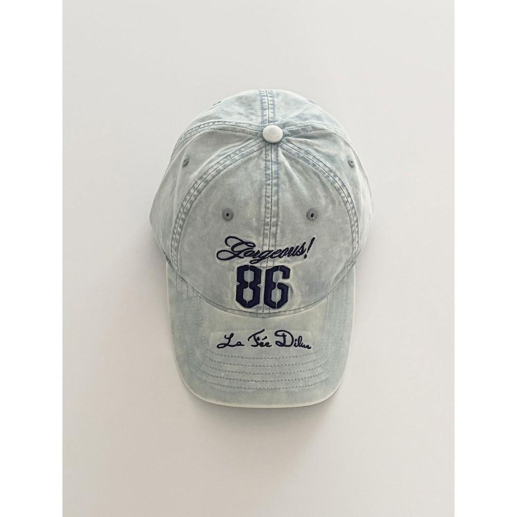 Vintage Cotton Baseball Cap With Embroidered Letter Design For Men And Women Sun Protection