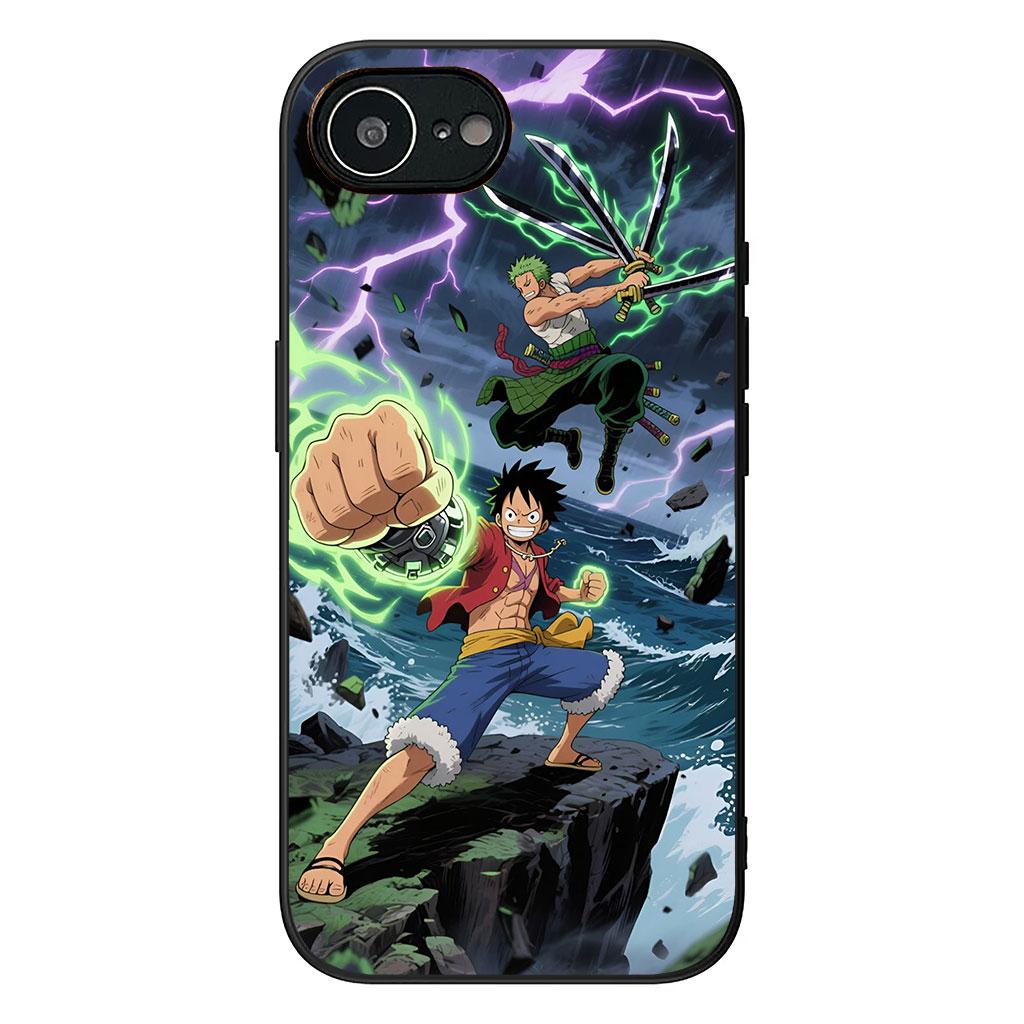 Cover for Apple iPhone 16 15 14 Plus 13 12 Mini 17 Pro Max + ProMax 16E Air Phone Case Tony Chopper Luffy One Zoro Piece