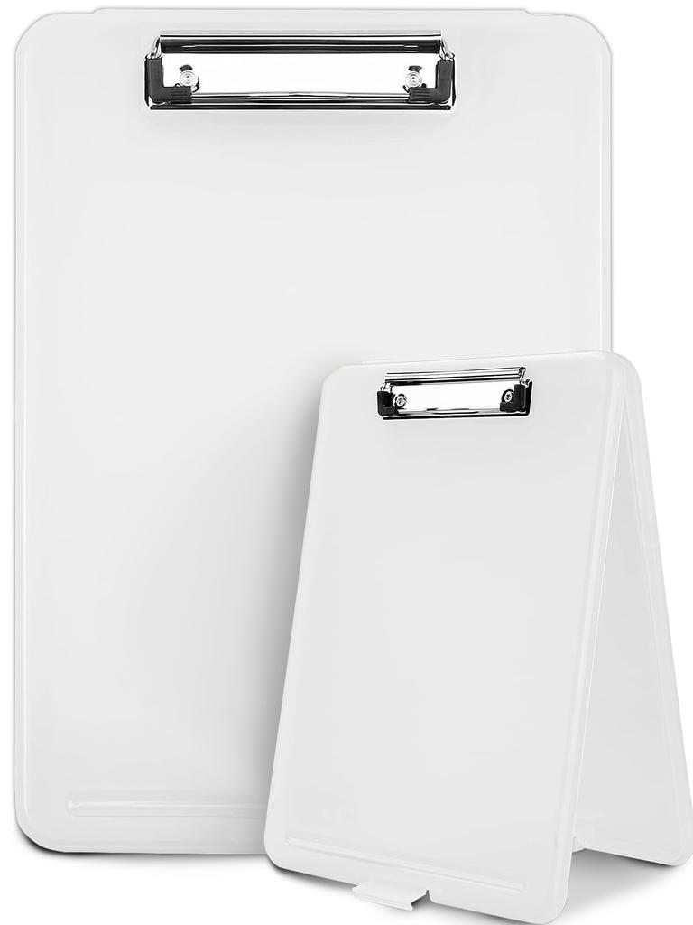 A4 PP Multifunction Storage Box & File Board 2 for 1, Clipboard Case, Suitable for School, Utility, Office, Medical Personnel