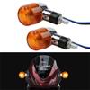 Motorcycle Modified Turn Signal Light Amber Indicator Lamp for Harley