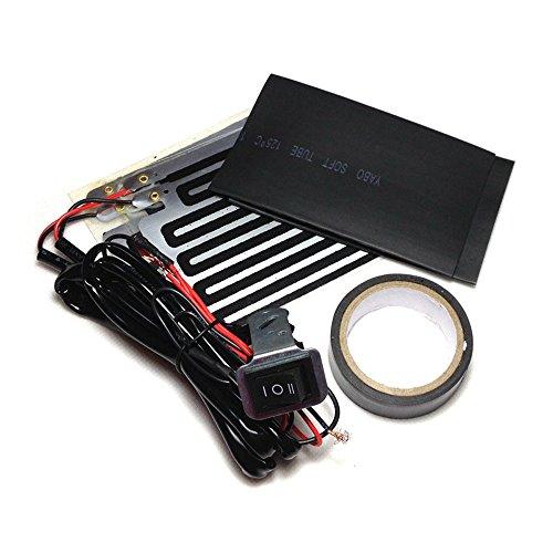 

zmart Motorcycle Bike Hand Grip Handle Heater Warmer Compatible with Suzuki Compatible with Yamaha Compatible with Honda Compatible with Harley