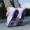 New Children's Roller Skates Boys Girls Double Wheel Unisex Roller Skates Shoes New Sneakers  Outdoor Sports Casual Shoes