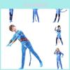 Body Cosplay di Halloween Avatar 2 Per Adulti e Bambini in Morbido Tessuto di Seta di Latte
