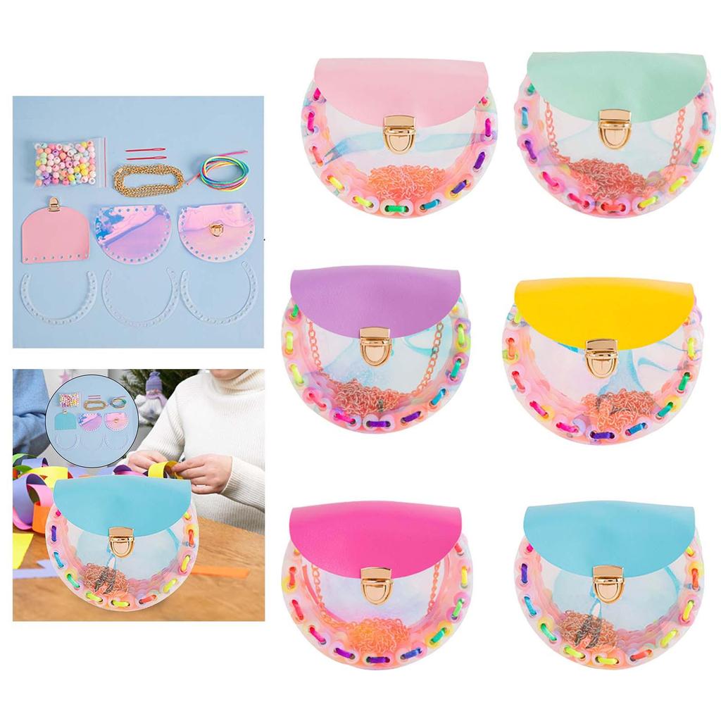 DIY Children Handmade Shoulder Bag Making Set Creative Purse Making Supplies