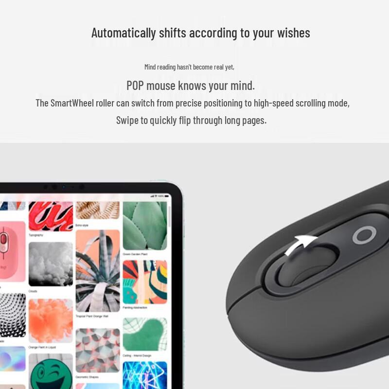 Logitech POP MOUSE Wireless Bluetooth Mouse