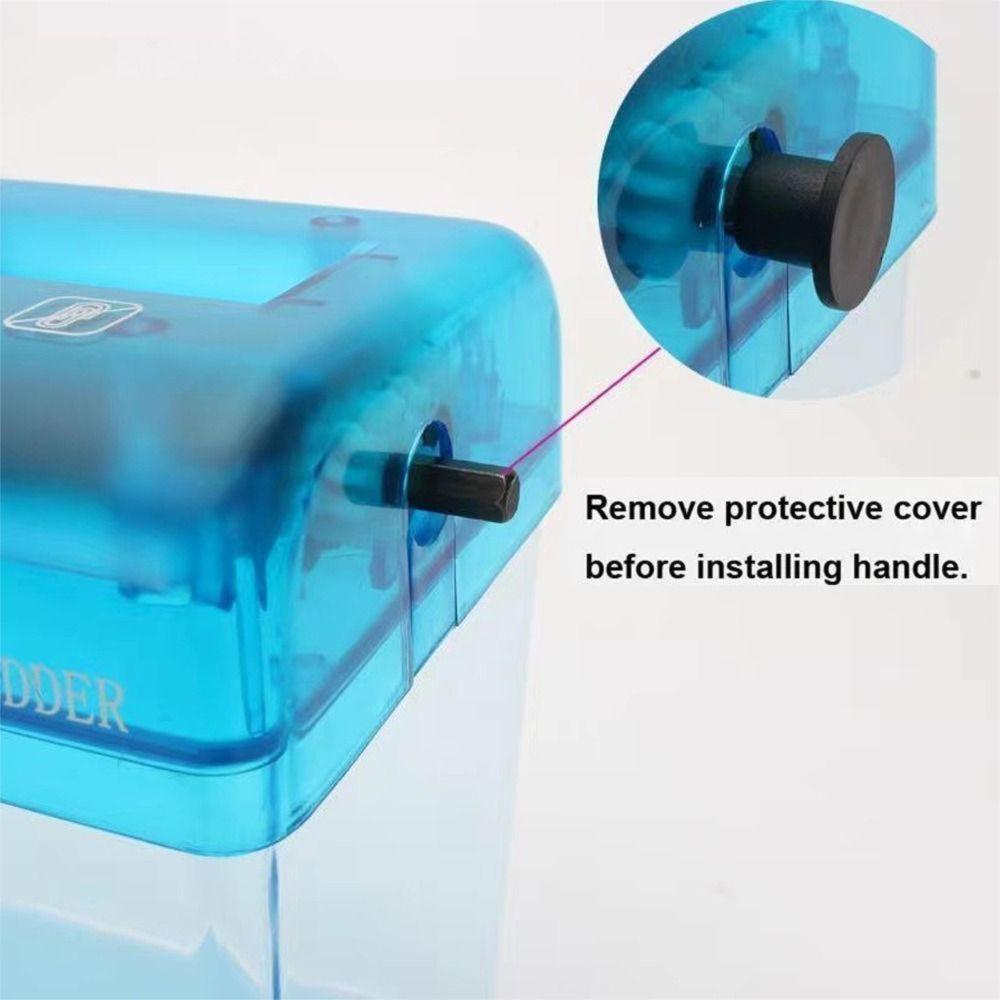 Mini Manual Shredder ABS Paper Cutting Tool High Quality Documents Paper Cutting Tool  Home Office