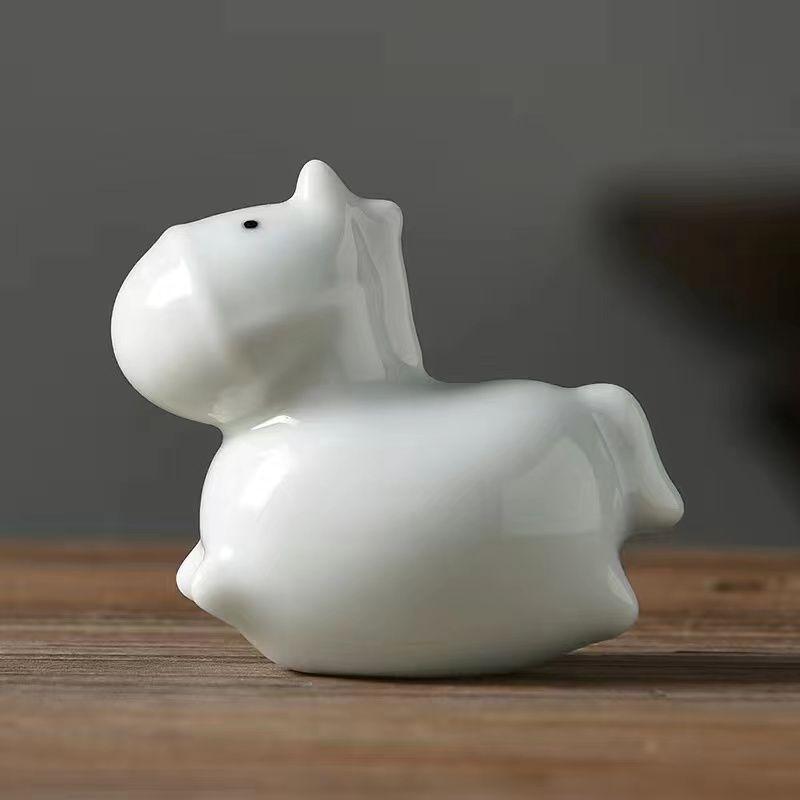 Coarse pottery Twelve Chinese Zodiac Tea Pet Tea Set Tea Ceremony Tea Culture Tea Set Accessories Decoration