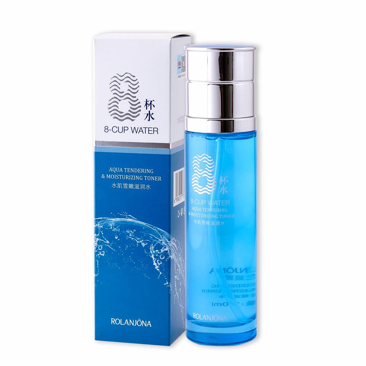 

Тонер для обличчя ROLANJONA 8--CUP WATER Зволожуючий з активною водою та екстрактом лікарських рослин 120 мл (0068)