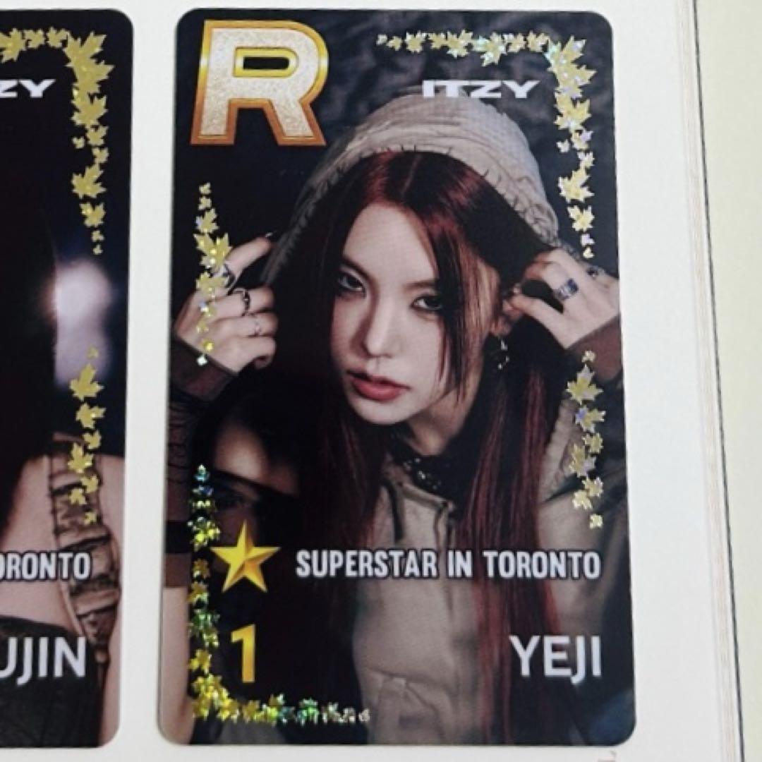 

[USED] ITZY Yeji Superstar SSJYP Toronto Exclusive Trading Card
