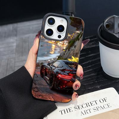 Fashion Dazzling Car Airplane Prnt Luxury Matte Phone Case For Samsung S26 S25 S24 S23 S22 S21 FE Plus Ultra Edge 4G 5G Cover