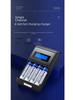 2x 5th Gen 1.2V Rechargeable Battery Set with Intelligent Light, 3300mAh, for Microphones
