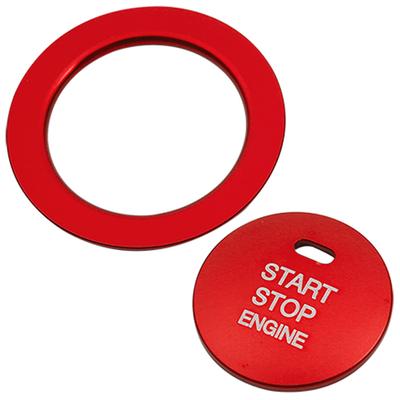 HAMILO Engine Start Button Cover For Toyota Corolla Yaris Dress Up