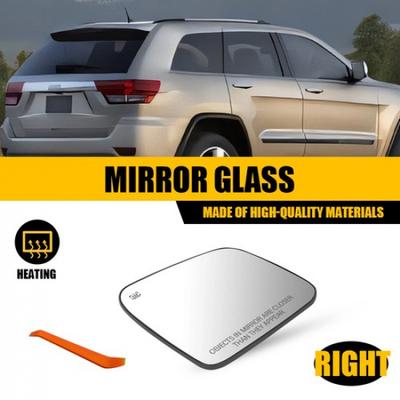 Verre de rétroviseur chauffant avec plaque de support Côté passager Droit Pour Dodge Durango 2011-22