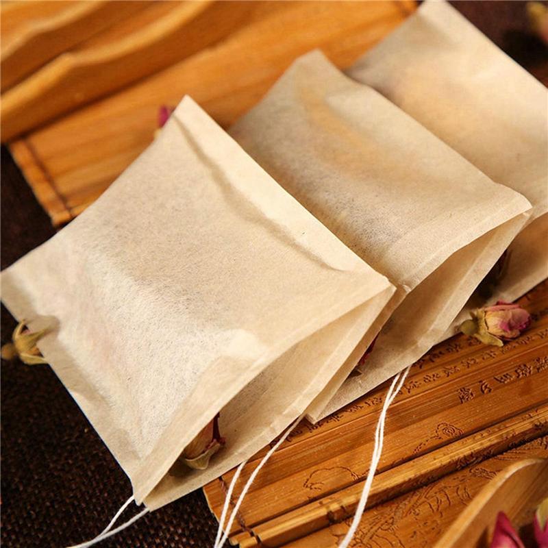 1800 Pcs Disposable Tea Filter Bags,Natural Material Drawstring Seal Tea Bag Empty For Loose Leaf Tea (5X7cm)-B61B
