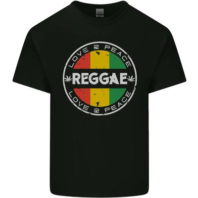 Love Peace Reggae Music Mens Cotton T-Shirt Unisex T-Shirt