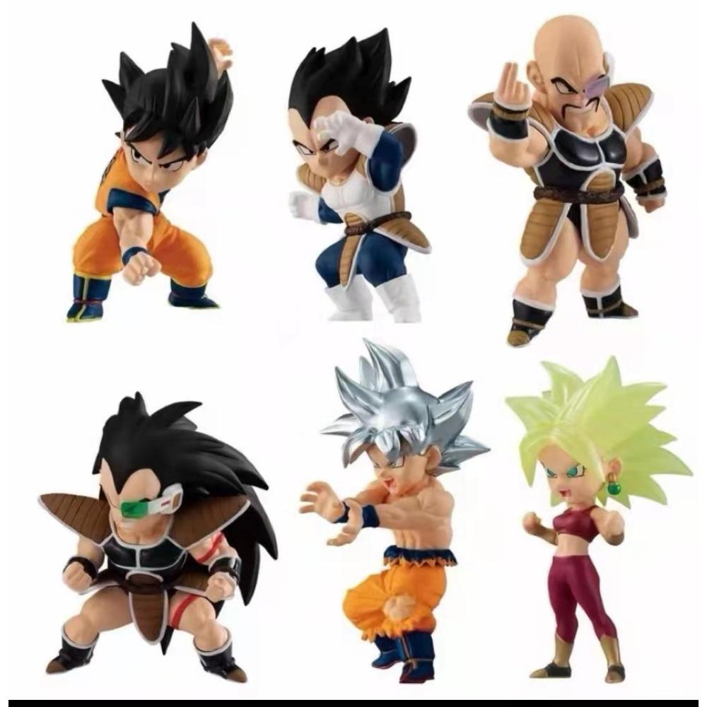 Dragon Ball Z Super Saiyan Son Goku Anime Figure Son Gohan Vegeta Broly Piccolo Majin Buu Set Action Figurine Model Gifts Toy